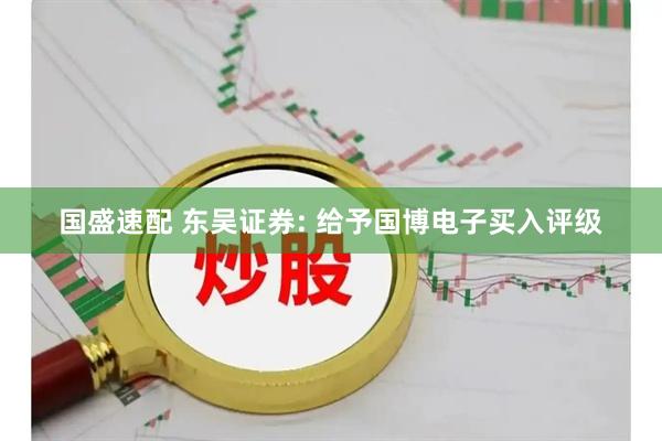 国盛速配 东吴证券: 给予国博电子买入评级
